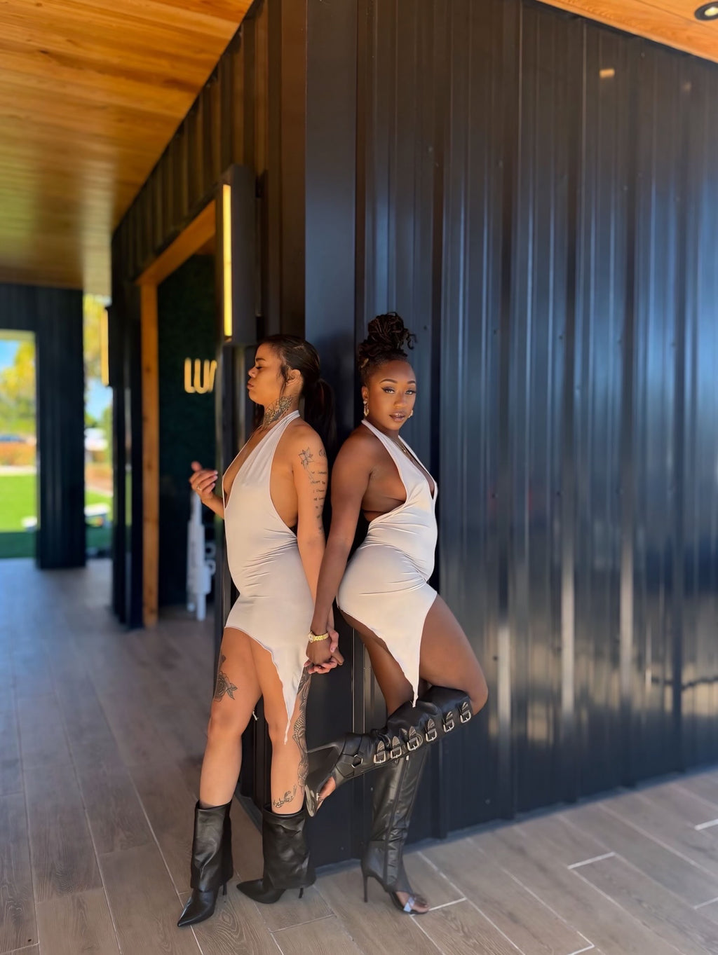 Enticing - Nude Dress