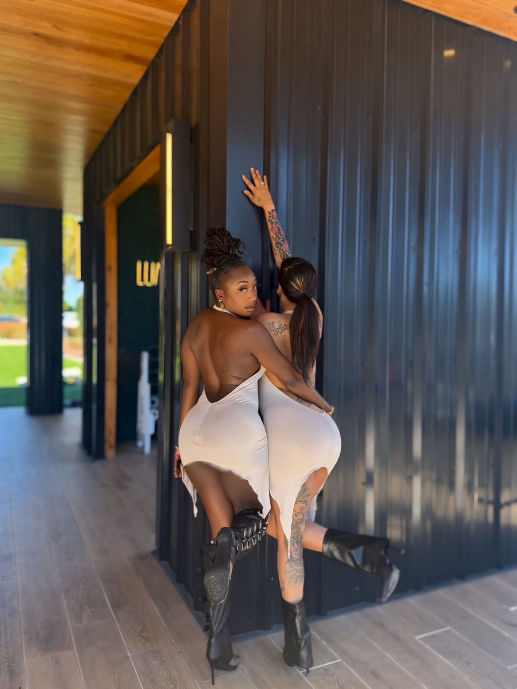 Enticing - Nude Dress