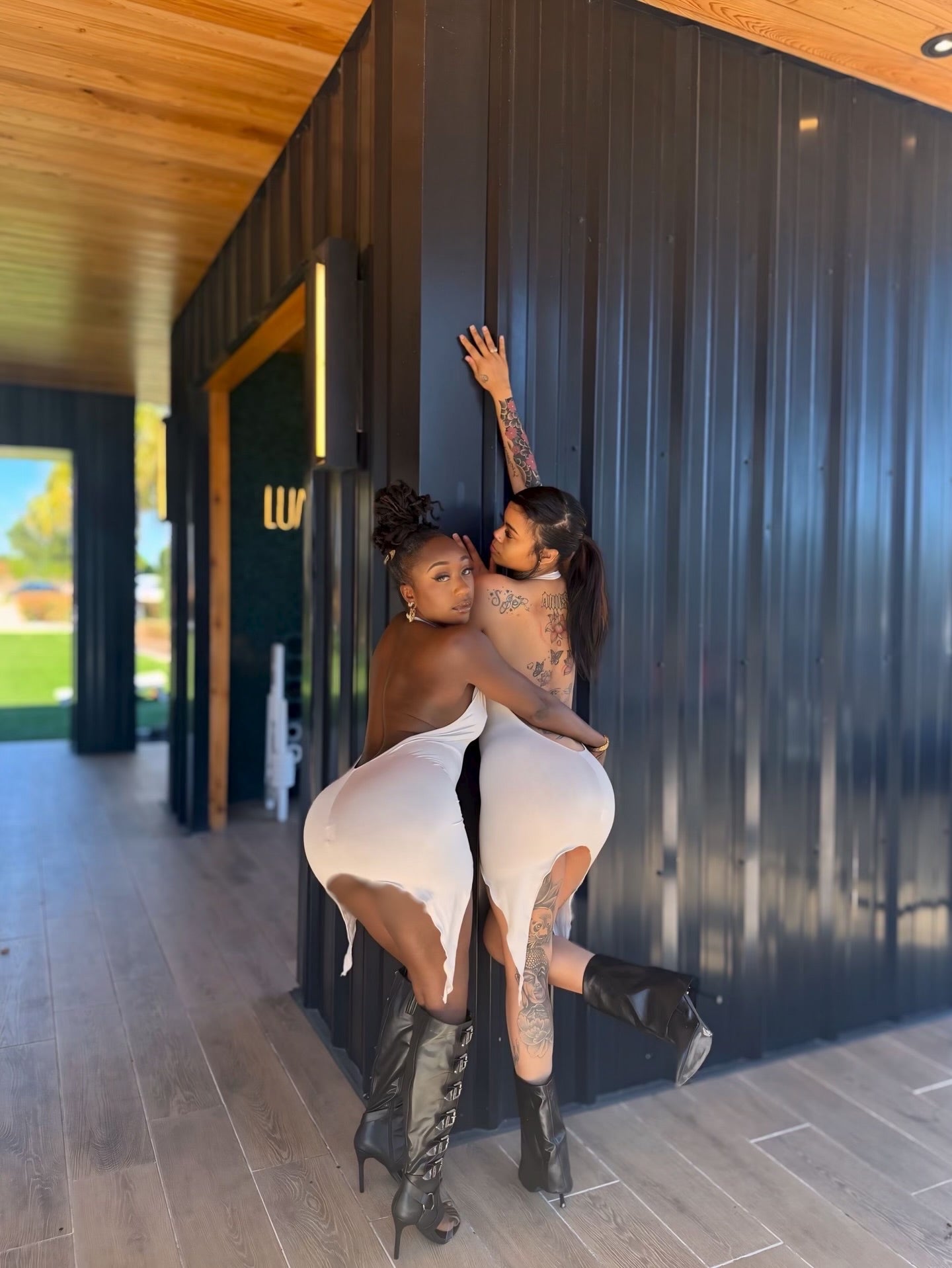 Enticing - Nude Dress